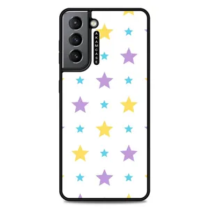 AKAM AMC-WSGS21-PASTEL PATTERN9 Cover For Samsung Galaxy S21
