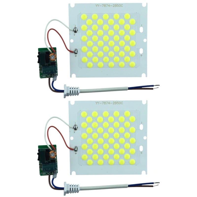 چیپ ال ای دی 50 وات مدل سلولی به همراه درایور بسته 2 عددی