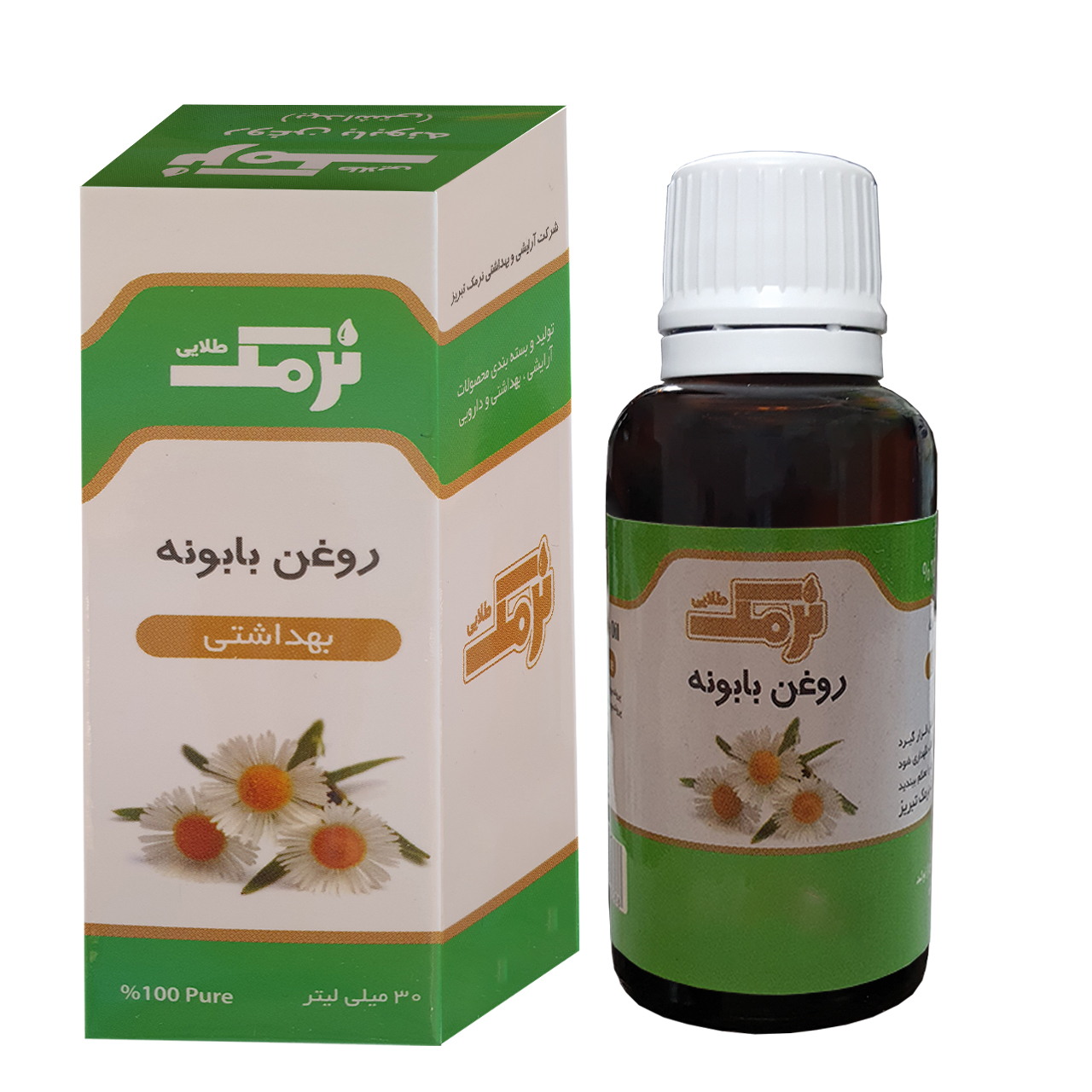 روغن بابونه نرمک طلایی مدل 0012 حجم 30 میلی لیتر