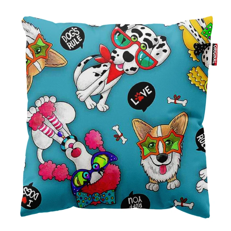  کوسن پاد آفرین طرح کارتونی کد 2100 سایز 30*30 سانتی متر