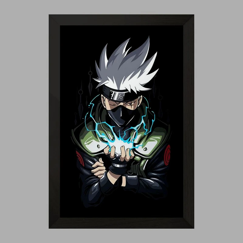 تابلو خندالو مدل کاکاشی هاتاکه انیمه ناروتو Naruto  کد 11253