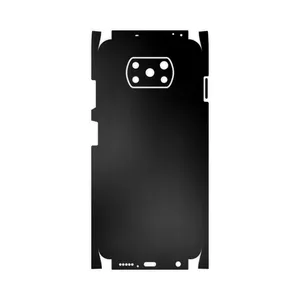 MAHOOT Black-Matte-FullSkin Cover Sticker for Xiaomi Poco X3 NFC