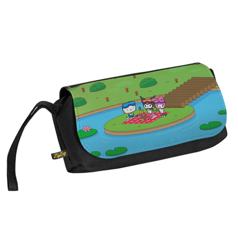 جامدادی زیگ زاگ طرح کرومی کد 6801