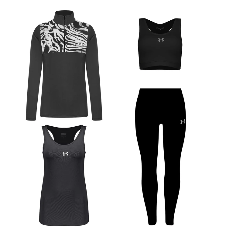 ست چهار تکه لباس ورزشی زنانه مدل 1801-4101-276-9101