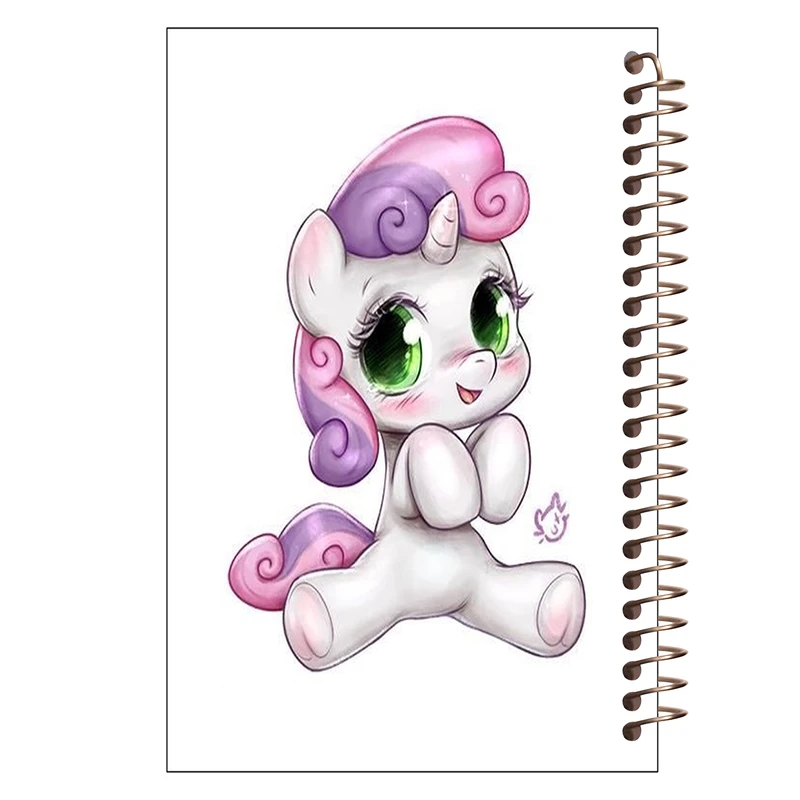 دفتر 100 برگ طرح یونیکورن کد H175