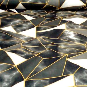 پارچه ملحفه مدل موزاییک شکسته