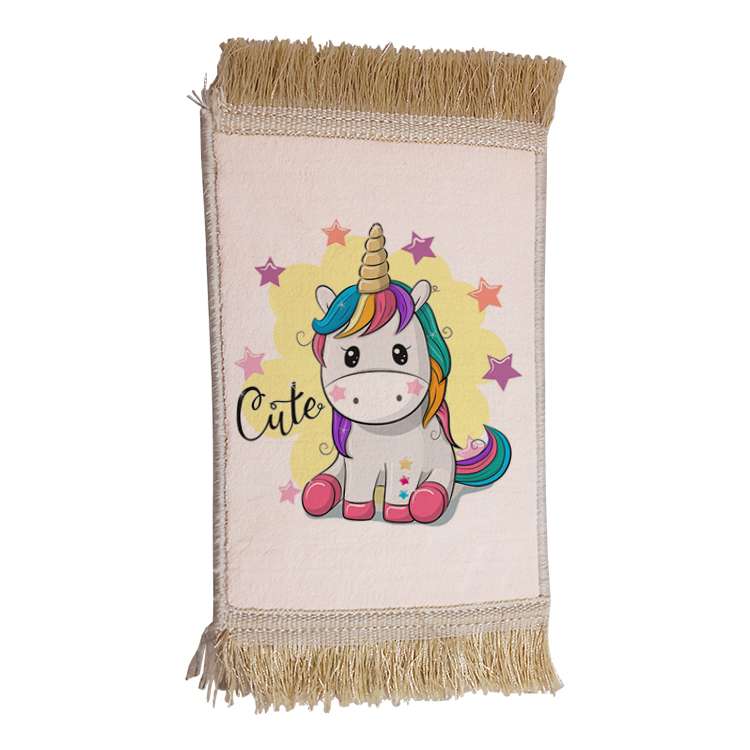 فرش ماشینی دیوارکوب مدل یونیکورن کد 71