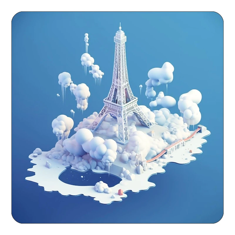 مگنت کاکتی طرح پاریس Paris مدل mp55249