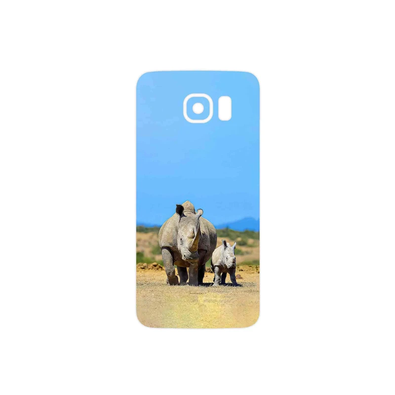 برچسب پوششی ماهوت مدل Rhino مناسب برای گوشی موبایل سامسونگ Galaxy S6