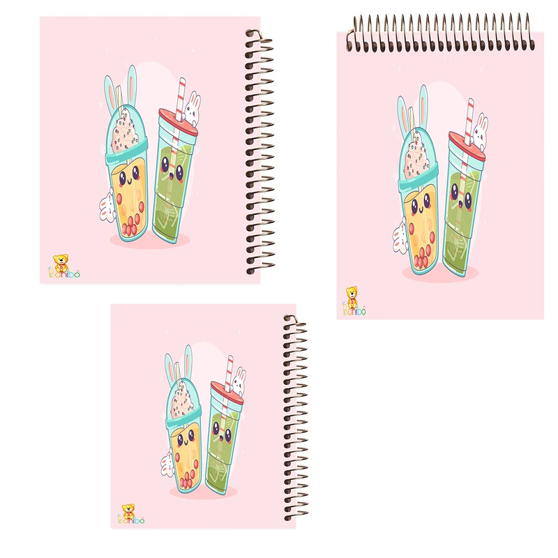 دفتر 100 برگ بانیبو مدل  ایس پک کد 2781 مجموعه 3 عددی