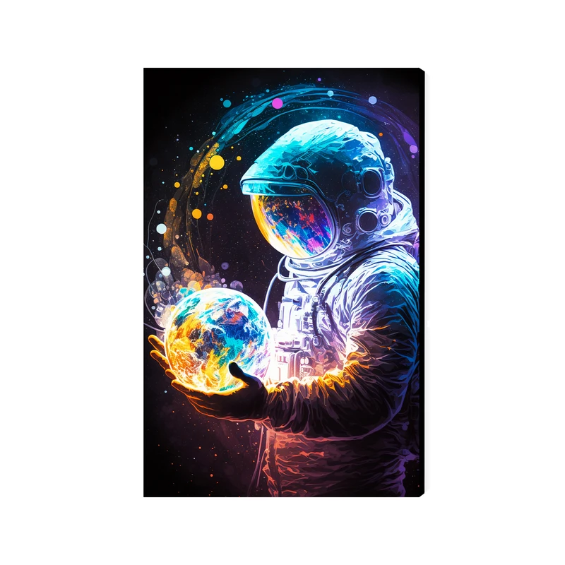 تابلو شاسی عرش مدل فانتزی فضانورد کد As5231