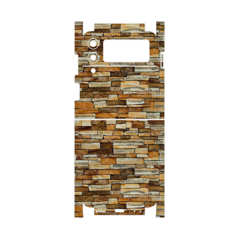 برچسب پوششی ماهوت مدل brickwall-FullSkin مناسب برای گوشی موبایل سامسونگ Galaxy Z Flip3 5G