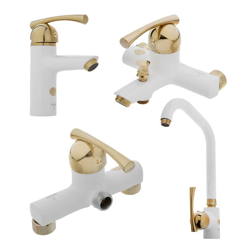 ست شیرآلات جزیره مدل توسکا کد SH-MJ-84-86/Set ست شیرآلات جزیره مدل توسکا کد SH-MJ-84-86/Set