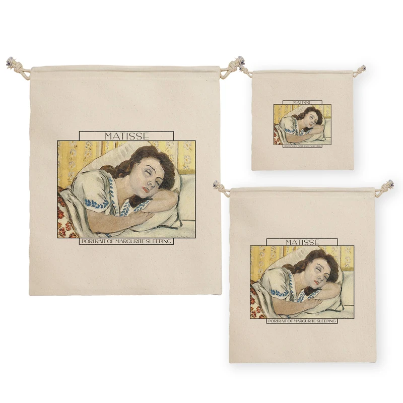 نظم دهنده ترمه طراحان ایده مدل پرتره مارگریت خوابیده از ماتیس کد art0642 مجموعه سه عددی