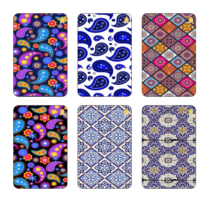 استيکر کارت کارنيکا طرح ایرانی کد 74119 مجموعه 6 عددی
