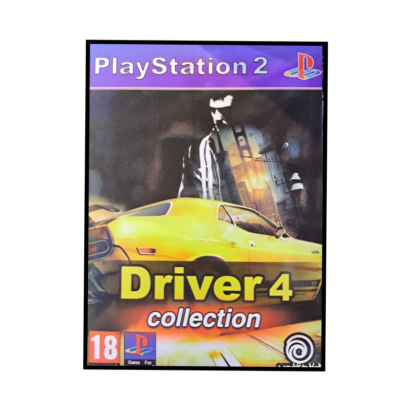 بازی Driver 4 collection مخصوص ps2