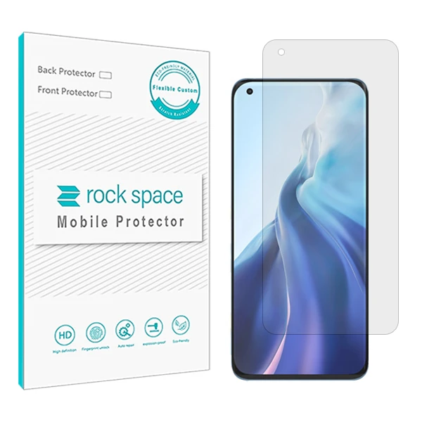 محافظ صفحه نمایش ھیدروژل راک اسپیس کد HGL مناسب برای گوشی موبایل شیائومی Mi 11