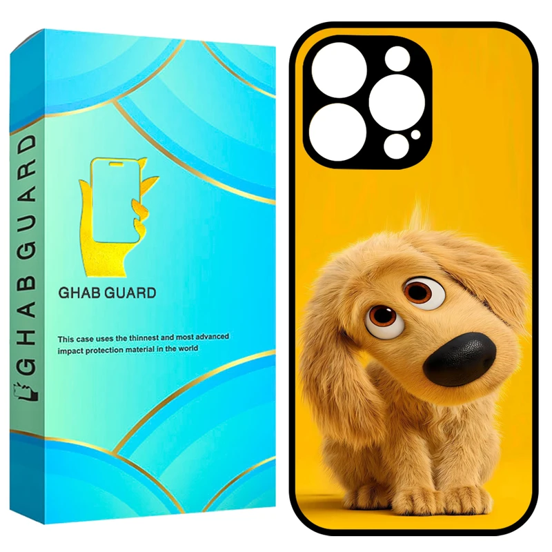 کاور قاب گارد طرح سگ مدل GCHP16P مناسب برای گوشی موبایل اپل iPhone 16 Pro
