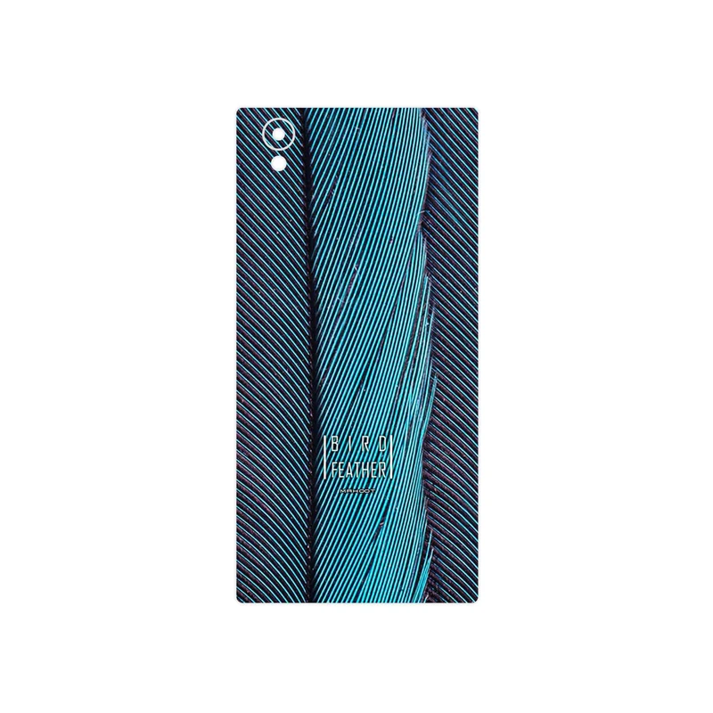 برچسب پوششی ماهوت مدل Turquoise feathers مناسب برای گوشی موبایل سونی Xperia L1