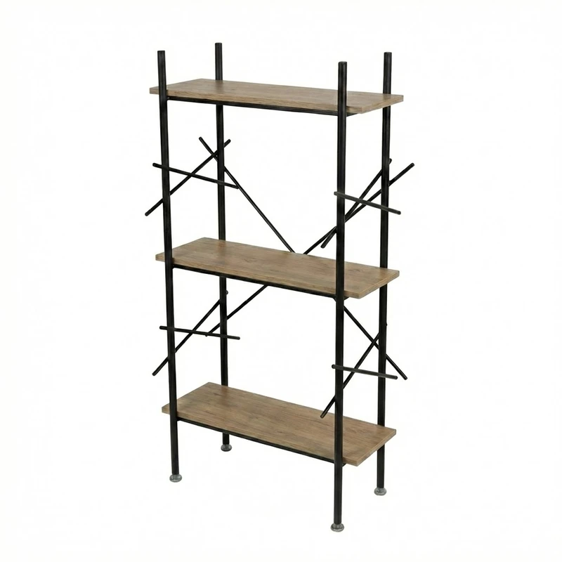 کتابخانه سه طبقه مدل مینیمال طرح لاوان SD_45