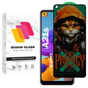 Shahr Glass CATPRV Privacy Screen Protector Suitable For Samsung Galaxy A21s 