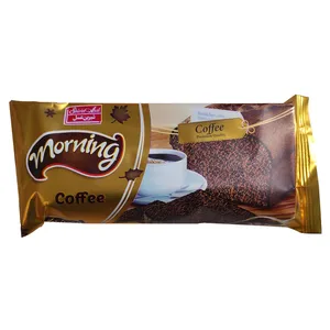 کیک صبحانه مغزدار با طعم قهوه شیرین عسل - 100 گرم بسته 12 عددی