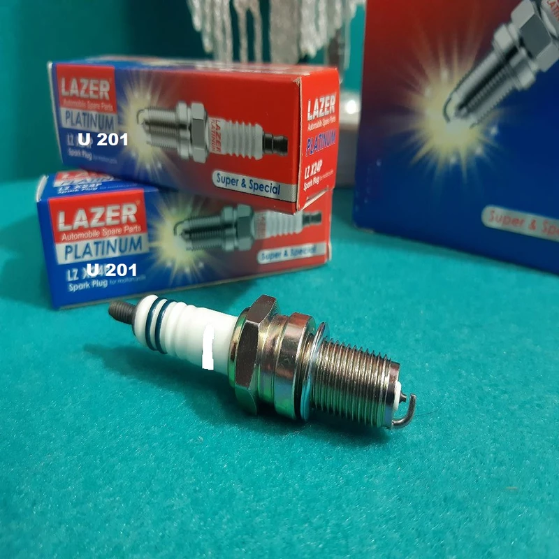 عکس شماره 8 : شمع موتورسیکلت لیزر مدل سوزنی lz u201 iridium