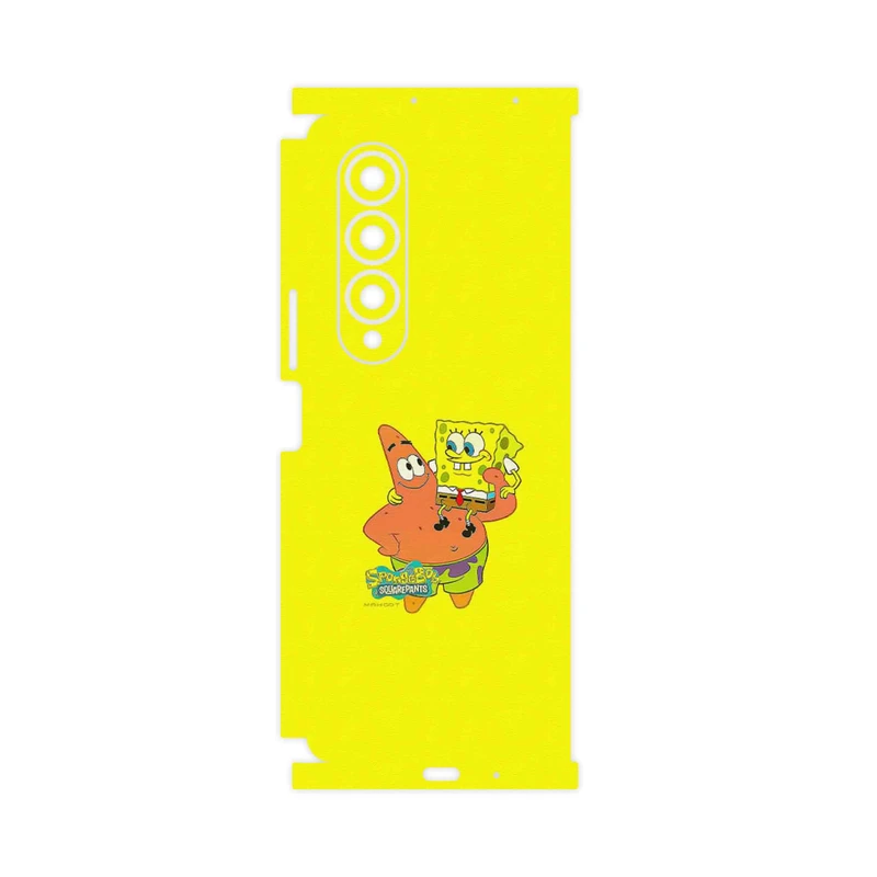 برچسب پوششی ماهوت مدل SpongeBob SquarePants-FullSkin مناسب برای گوشی موبایل سامسونگ Galaxy Z Fold4