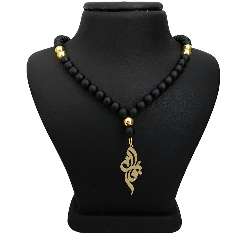 گردنبند نقره مردانه ترمه ۱ مدل عرفان کد ma 1390 گردنبند نقره مردانه ترمه ۱ مدل عرفان کد ma 1390