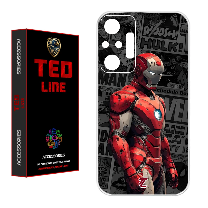 کاور تدلاین طرح آیرون من کد 1161 مناسب برای گوشی موبایل شیائومی Redmi Note 10 Pro / Note 10 Pro Max