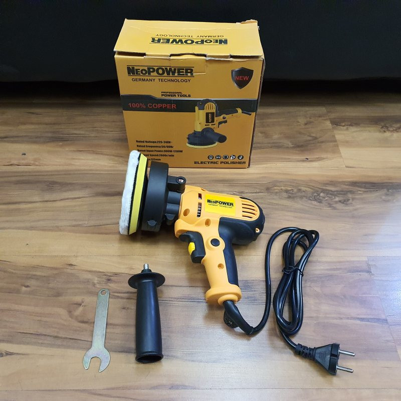 دستگاه پولیش نئوپاور مدل تفنگی کد 125MM-2600R/MIN