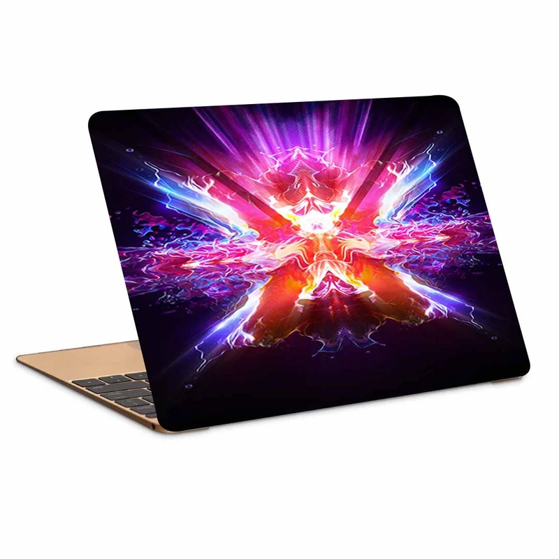 استیکر لپ تاپ طرح Phone Neon کد N-475 مناسب برای لپ تاپ 15.6 اینچ