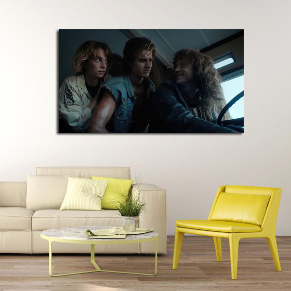 تابلو شاسی مدل STRANGER THINGS کد 37