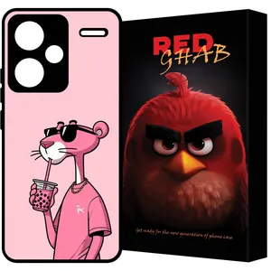  RED GHAB RCHAPN13PL Cover For Xiaomi Redmi Note 13 Pro Plus