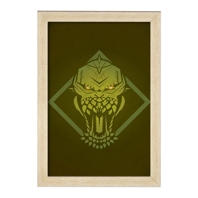 تابلو خندالو مدل بازی شکارچی هیولا (Monster Hunter) کد 33229