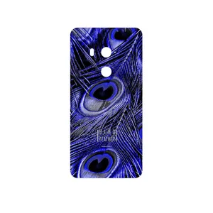 MAHOOT Purple Feather Cover Sticker for HTC U11 Eyes