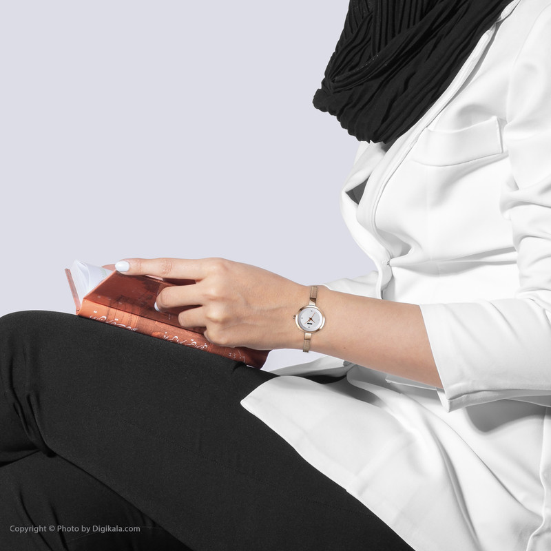 ساعت مچی عقربه ای زنانه اسکمی مدل 1390RG