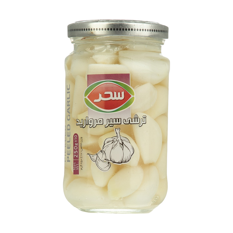 ترشی سیر مروارید سحر - 250 گرم  