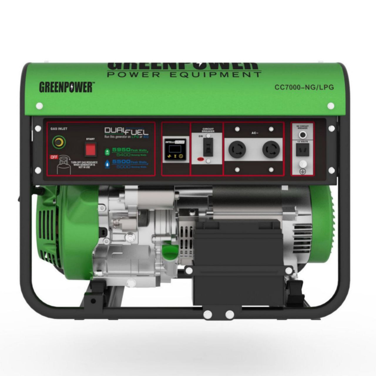 موتور برق گازسوز گرین پاور مدل CC7000-NG-LPG موتور برق گازسوز گرین پاور مدل CC7000-NG-LPG