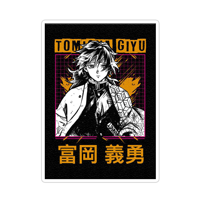 استیکر تزئینی موبایل و تبلت ماسا دیزاین مدل AS003 ANIME