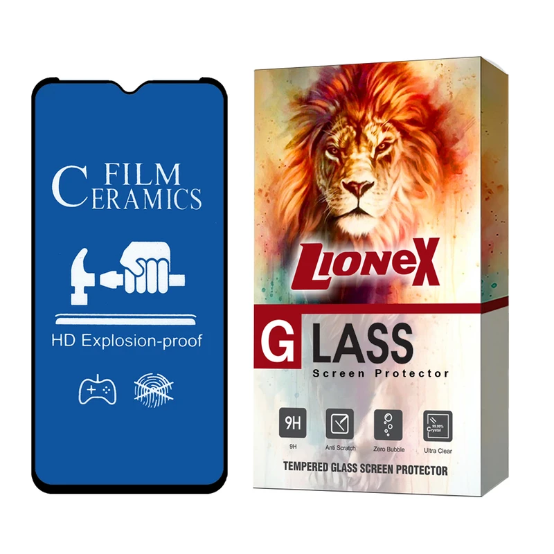 محافظ صفحه نمایش سرامیکی مات لایونکس مدل CERAMICL مناسب برای گوشی موبایل سامسونگ Galaxy A10s / Galaxy A10 / Galaxy M01s / Galaxy M20 / هوآوی Y7 2019