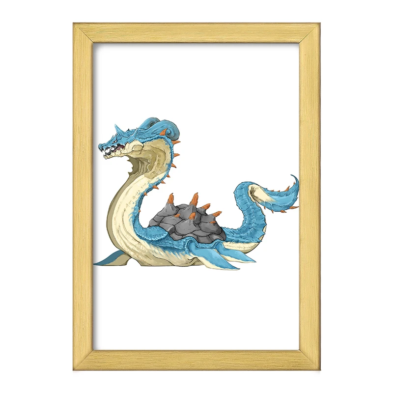 تابلو خندالو طرح بازی شکارچی هیولا (Monster Hunter) کد 33224