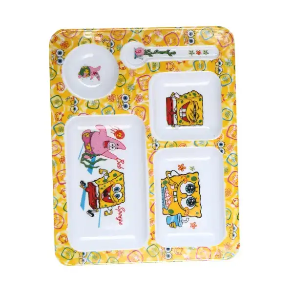 ظرف غذا کودک طرح باب اسفنجی کد 1063