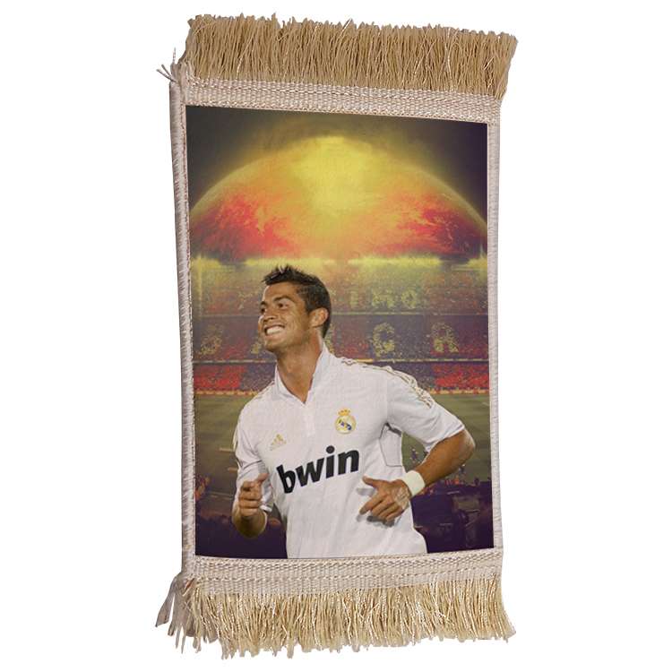 فرش ماشینی دیوارکوب مدل رونالدو کد 568