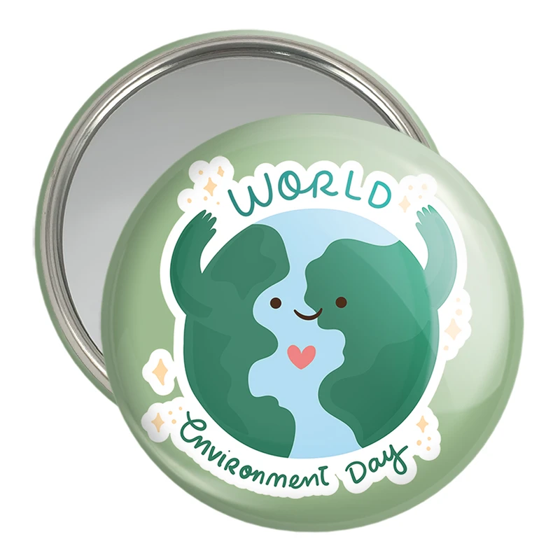 آینه جیبی خندالو مدل حمایت از محیط زیست کد 25914