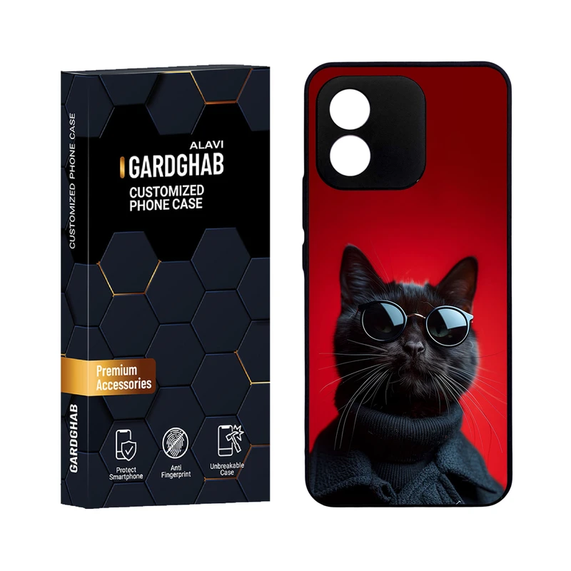 کاور گارد قاب علوی مدل دورژله کارتنی و انیمه مناسب برای گوشی موبایل آنر X5 4G 2023