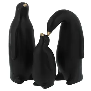مجسمه مدل PE-NZ238 طرح پنگوئن مجموعه سه عددی