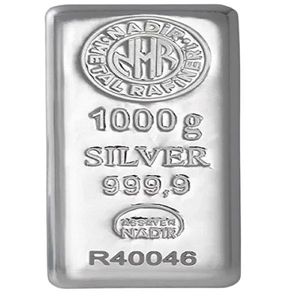 شمش نقره ندیر مدل 1000G