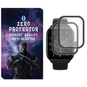 محافظ صفحه نمایش نانو زیرو مدل NZO مناسب برای ساعت هوشمند شیائومی Amazfit GTS 4 Mini بسته دو عددی