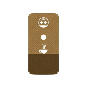 MAHOOT Minimal Cup of Coffee Icon Cover Sticker for Motorola Moto G5S Plus